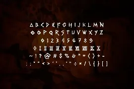 Monstone - Primordial Display Font