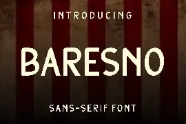 Baresno font