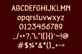 Baresno font