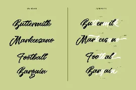 The Woofey Script Typeface font