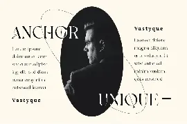 Vastyque - Vintage Modern Ligatures Serif font