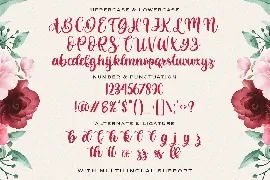 Butterfly - Lovely Calligraphy Font