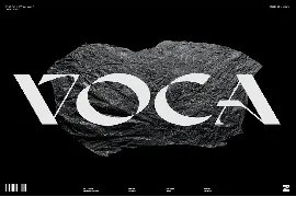 Voca font