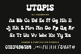 Utopis - Retro Groovy Font