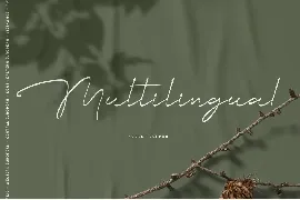 Milyah Signature Script font