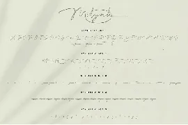 Milyah Signature Script font