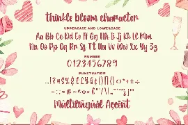 Thinkle Bloom - a Quirky Font