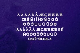 Faster Stroker Futuristic Modern Font