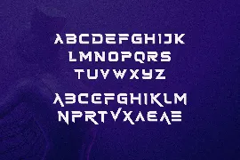 Faster Stroker Futuristic Modern Font