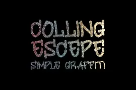 CollingEscepe - Graffiti Font