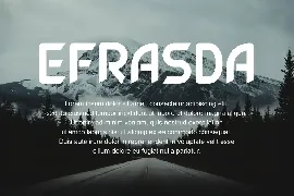 Efrasda font