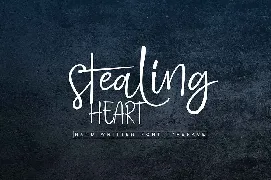 Stealing Heart font