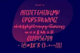 Anklettes Handwritten Script Font