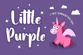 Little Purple - Display Font