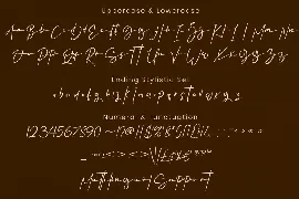 Siestha - Signature Font