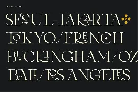 Laxura - Majestic Typeface font