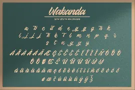 Wakanda font