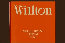 Willton font