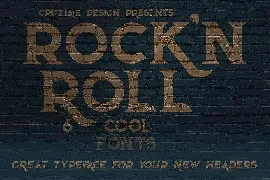 Rock'n Roll Typeface font