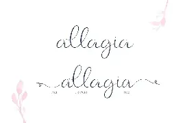 Allagia font