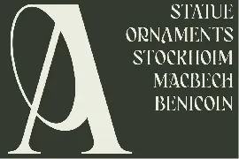 Bagerich font