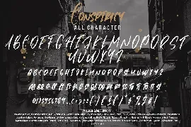 Conspiracy - Brush Font