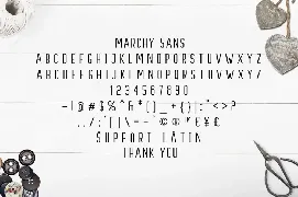 Marchy Script font