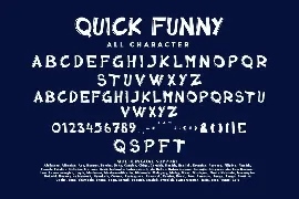 Quick Funny font