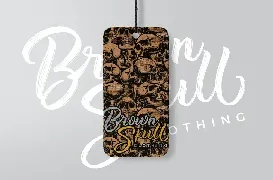 Hustler Brush font