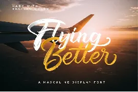 Hustler Brush font