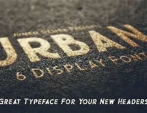 Urban - Display Style Font