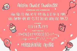 Adora Chalie - Playful Bouncy Font