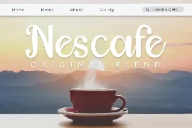 Hazelnuts font