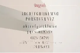 Snagrids - Classy Ligature Serif font