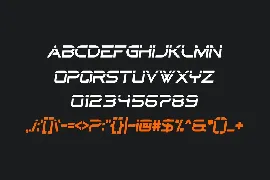 Dissember - A Futuristic Typeface font