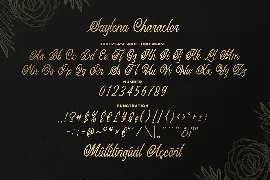 Saylena - Luxury Script Font