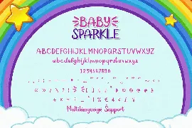 Baby Sparkle font