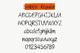 Scribble Font