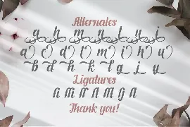 Fendysa - Calligraphy Font