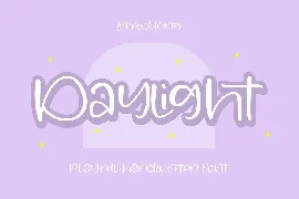 Daylight Playful Handwritten Font