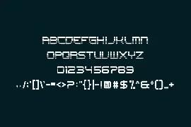 Alecdha - Futuristic font