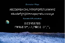 Upcharge Futuristic Tech Font