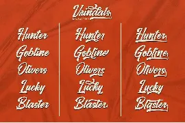 Vrindals Script font