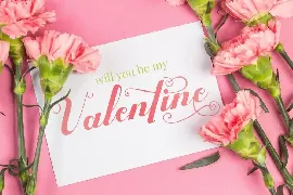 Valentijn - Romantic Font