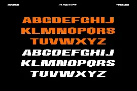 Xenku - Modern Techno Typeface font