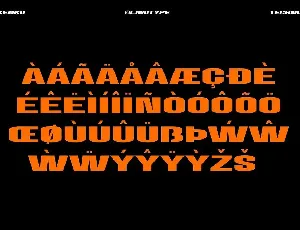 Xenku - Modern Techno Typeface font