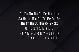 Heroshima - Modern Display Font