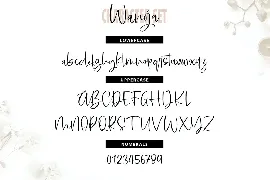 Wanoja | Unique Handwriting Script Font