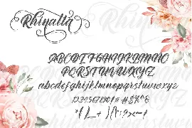 Rhinatta Script font