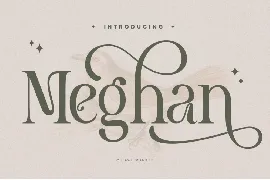 Meghan font